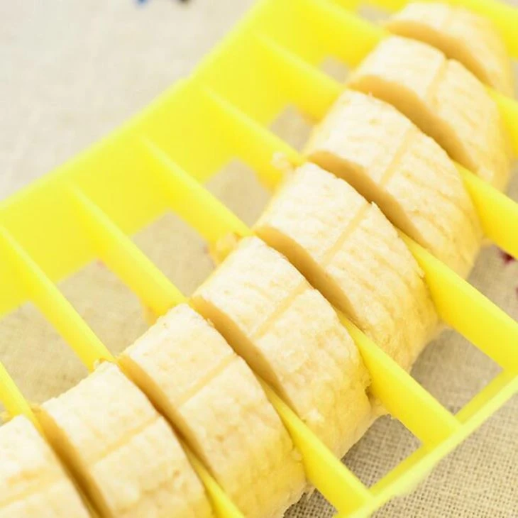Plastic Banana Slicer Cutter Kitchen Tools Gadgets