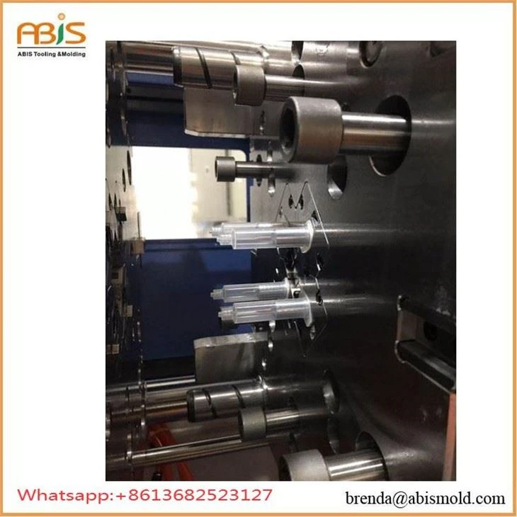 Semi Hot Runner Injection Mold For Syringe